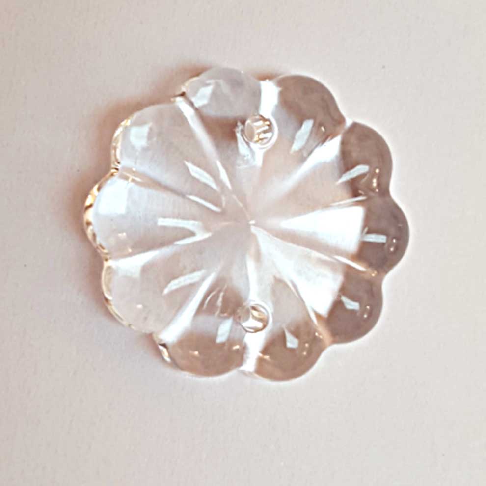 Rosette 20 mm 2 holes