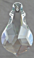 Clear Crystal Violin Shape 2.5"