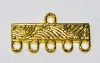 Gold Tone Hanger Block Type