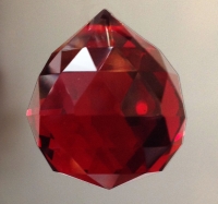 RUBY Crystal Ball 3 cm