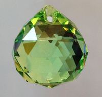 PERIDOT Crystal Ball 3 cm