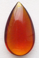 Topaz Almond Smooth Shape 3"